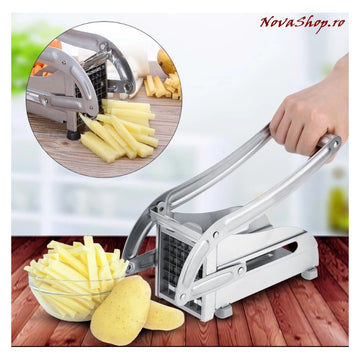 Aparat pentru feliat Cartofi - Potato chipper, Otel inoxidabil, 2