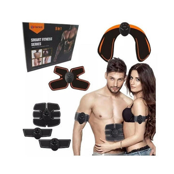 Aparat profesional electrostimulator 5 in 1, pentru slabire si