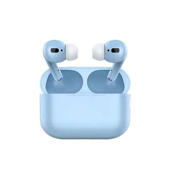 Casti Tip Airpods Pro Blue Pods model 2021, Bluetooth 5.0, IPX7, 24h