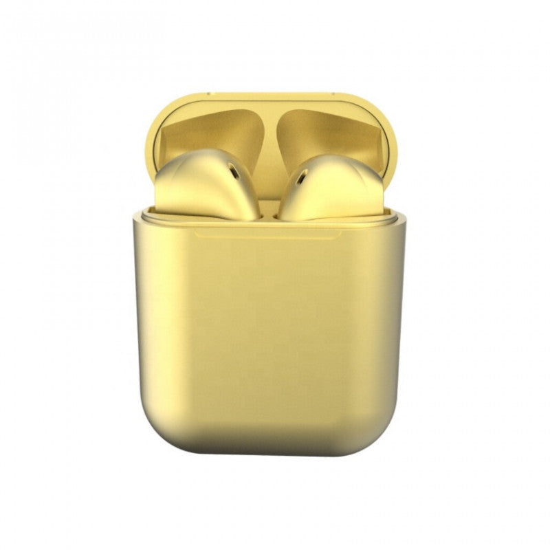 Casti Wireless Bluetooth i12 Macaron Stereo Cu Functie Apelare,