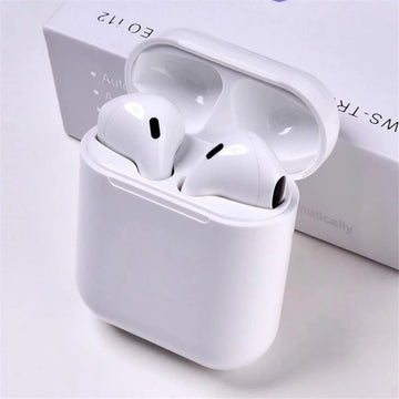 Casti Wireless Bluetooth i12 Macaron Stereo Cu Functie Apelare, TWS,