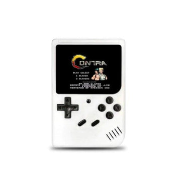 Consola Gameboy, 400 in 1, conectare AV TV, Ecran 3 inch, color, Alb