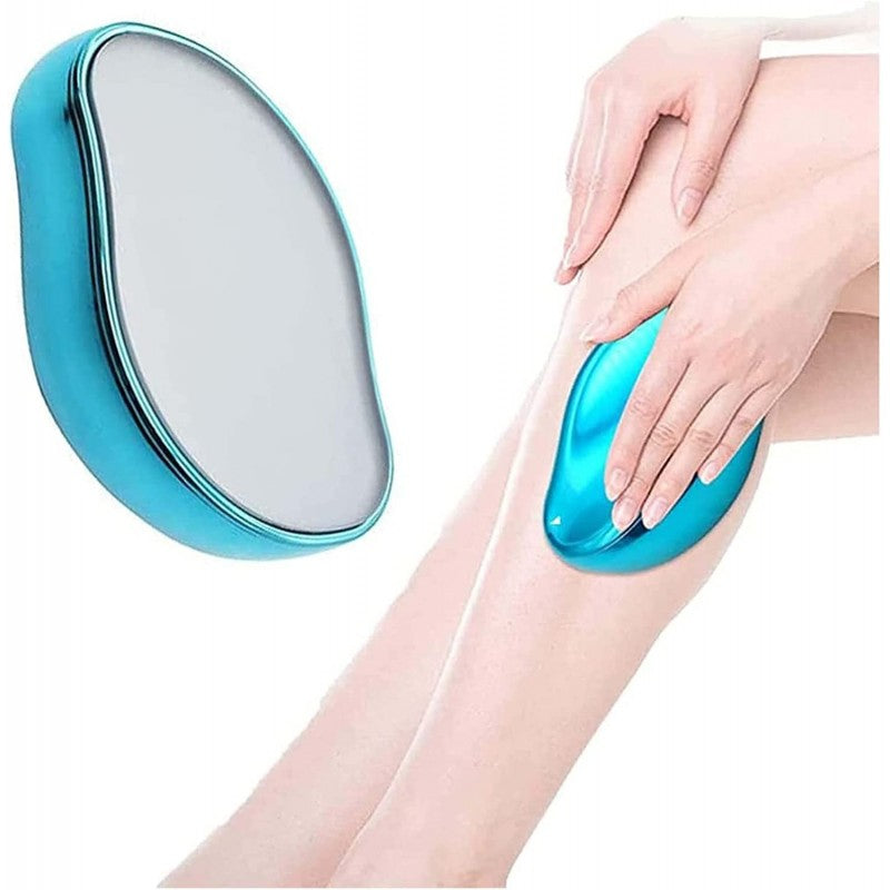 Epilator Crystal Dispozitiv De Indepărtare A Părului Prin Frecare Cu Nano-Cristale, Blue