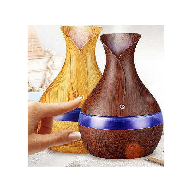 Difuzor Aromaterapie cu ultrasunete si Umidificator cu led, Home