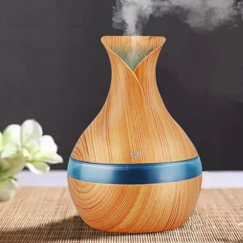 Difuzor Uleiuri Esentiale, 7 culori LED, USB, Aromaterapie,