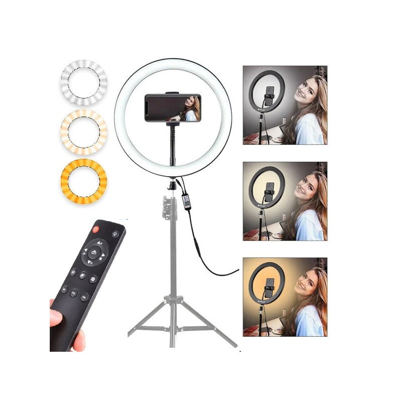Lampa Circulara Profesionala Ring Light, 36cm/14 Inch, USB,