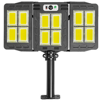 Lampa solara, 480 LED, cu senzor de miscare, panou solar incorporat,