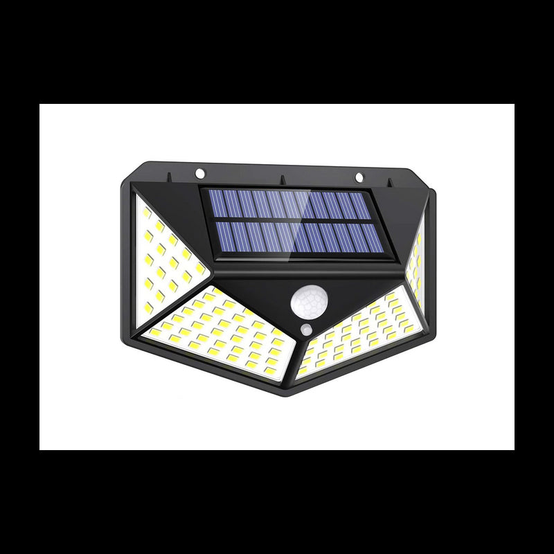 Lampa solara cu senzor de miscare M013B, 100LED, Halogen