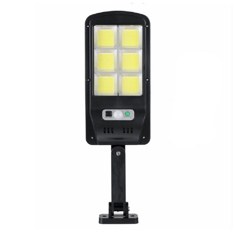 Lampa solara stradala 120 LED, cu senzor de miscare, brat de montare
