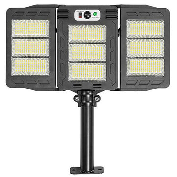 Lampa solara stradala 675 LED SMD, cu senzor de miscare, panou solar