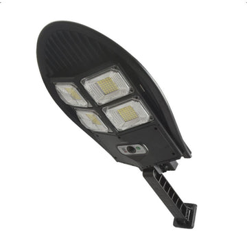 Lampa stradala cu incarcare solara, LED, telecomanda, suport, solar,