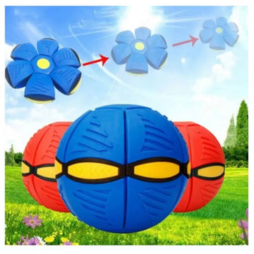 Minge zburatoare transformabila in disc, Ball P3 Disc, Albastru