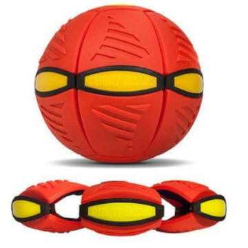 Minge zburatoare transformabila in disc, Ball P3 Disc, Rosu