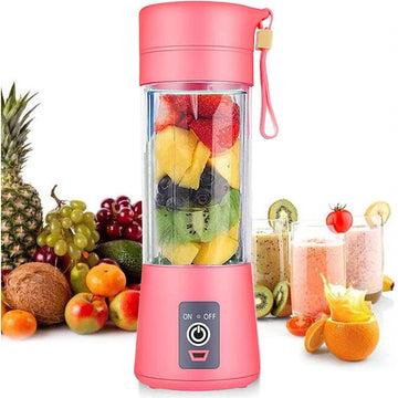 Mini blender portabil, conectat prin USB, electric, pentru