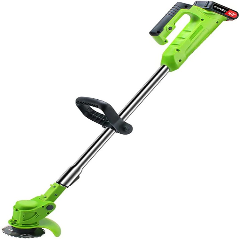 Motocoasa, 3 lame taiere, 2 acumulatori 24V, putere 1000W, 18000RPM,