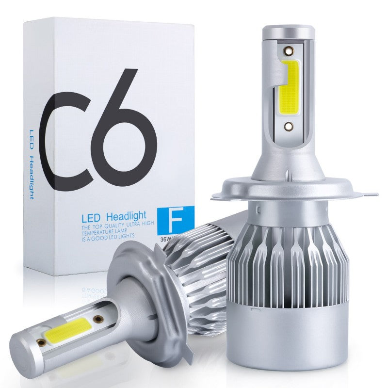 Set 2 LED-uri Auto H7 72w, 8000 Lumeni, 6000k S2