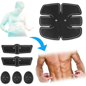 Set 3 piese Six Pack EMS, Electrostimulare pentru modelarea